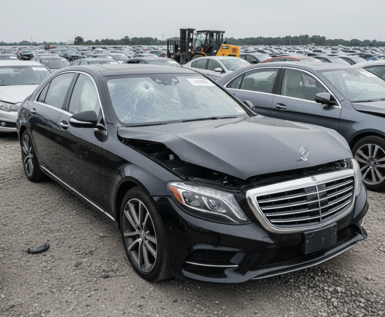 Total Loss at Salvage Yard