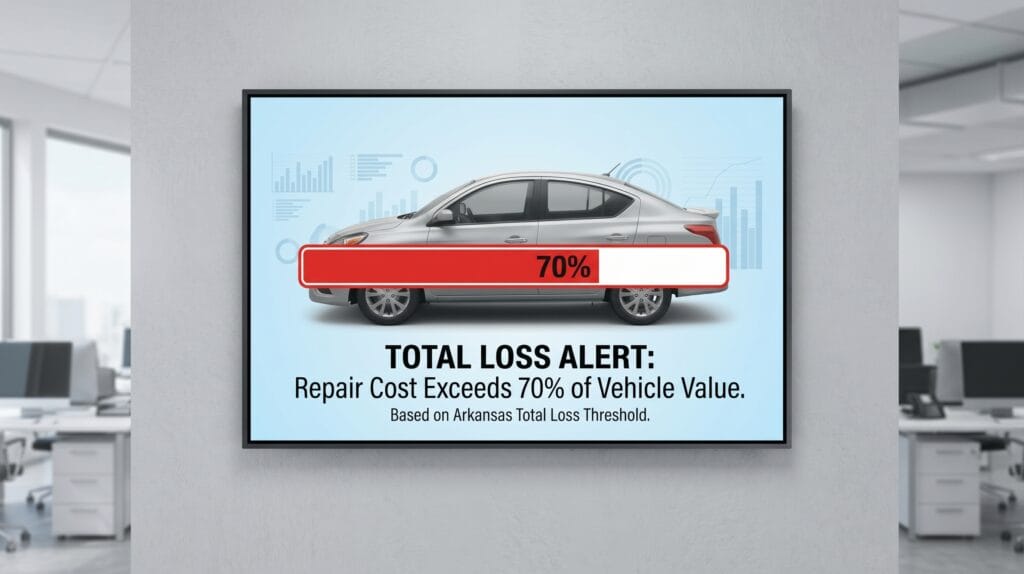 Arkansas Total Loss Threshold