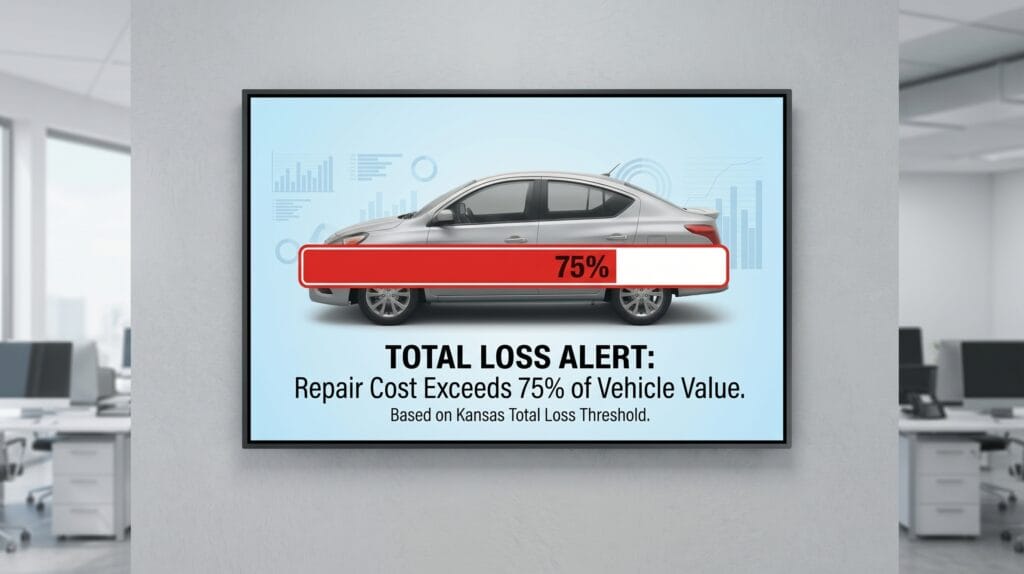 Kansas Total Loss Threshold